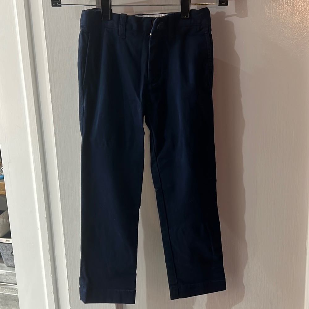 J Crew Boys stretch chino, navy - slim fit size 5